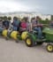 John Deer muciņu vilcieniņš bērnu vizināšanai